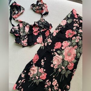 Reformation two piece dress